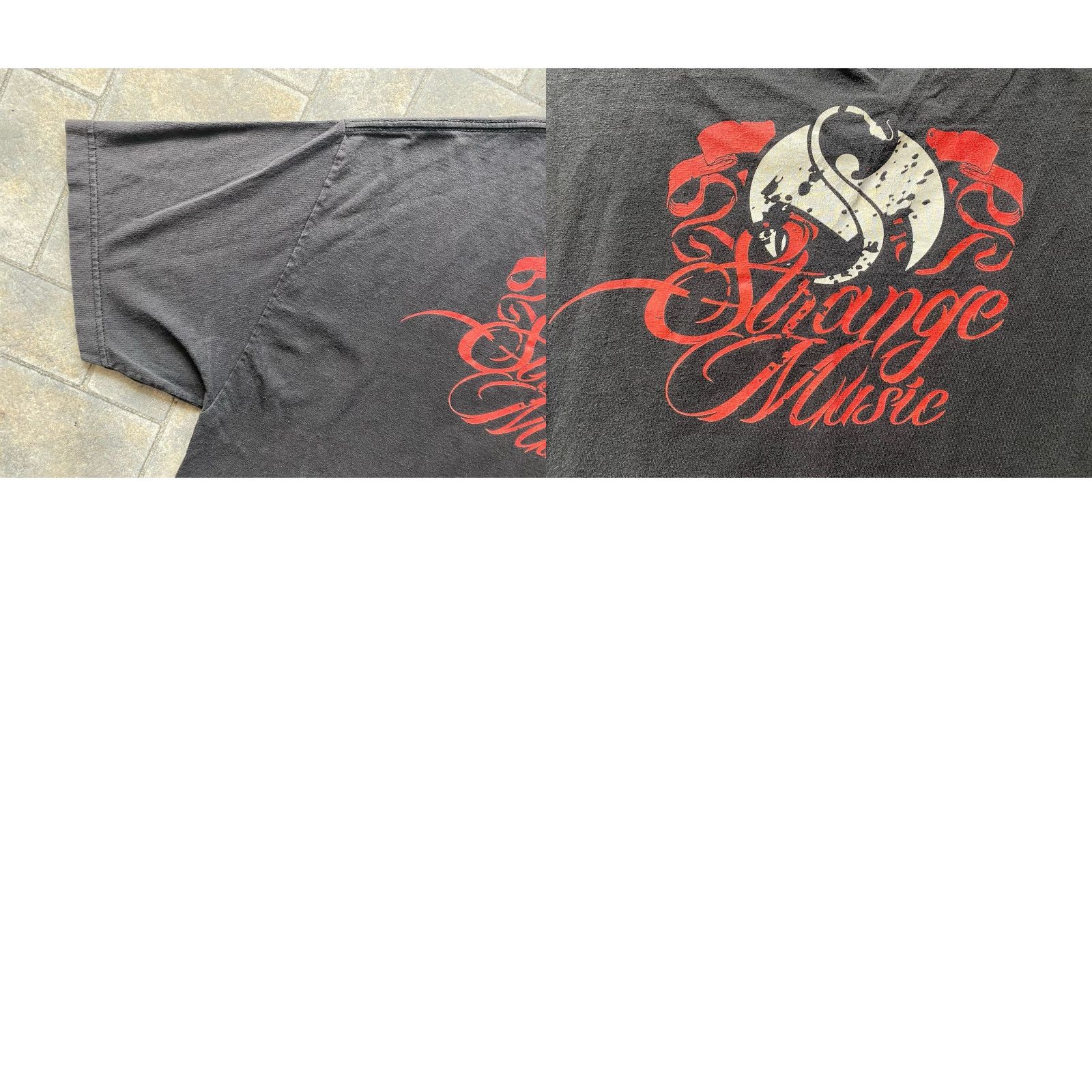 Vintage Kutt Calhoun The KC Chief Strange Music T Shirt Mens XL Alstyle Black Flaws Wear Finish Size US XL / EU 56 / 4 - 10 Thumbnail