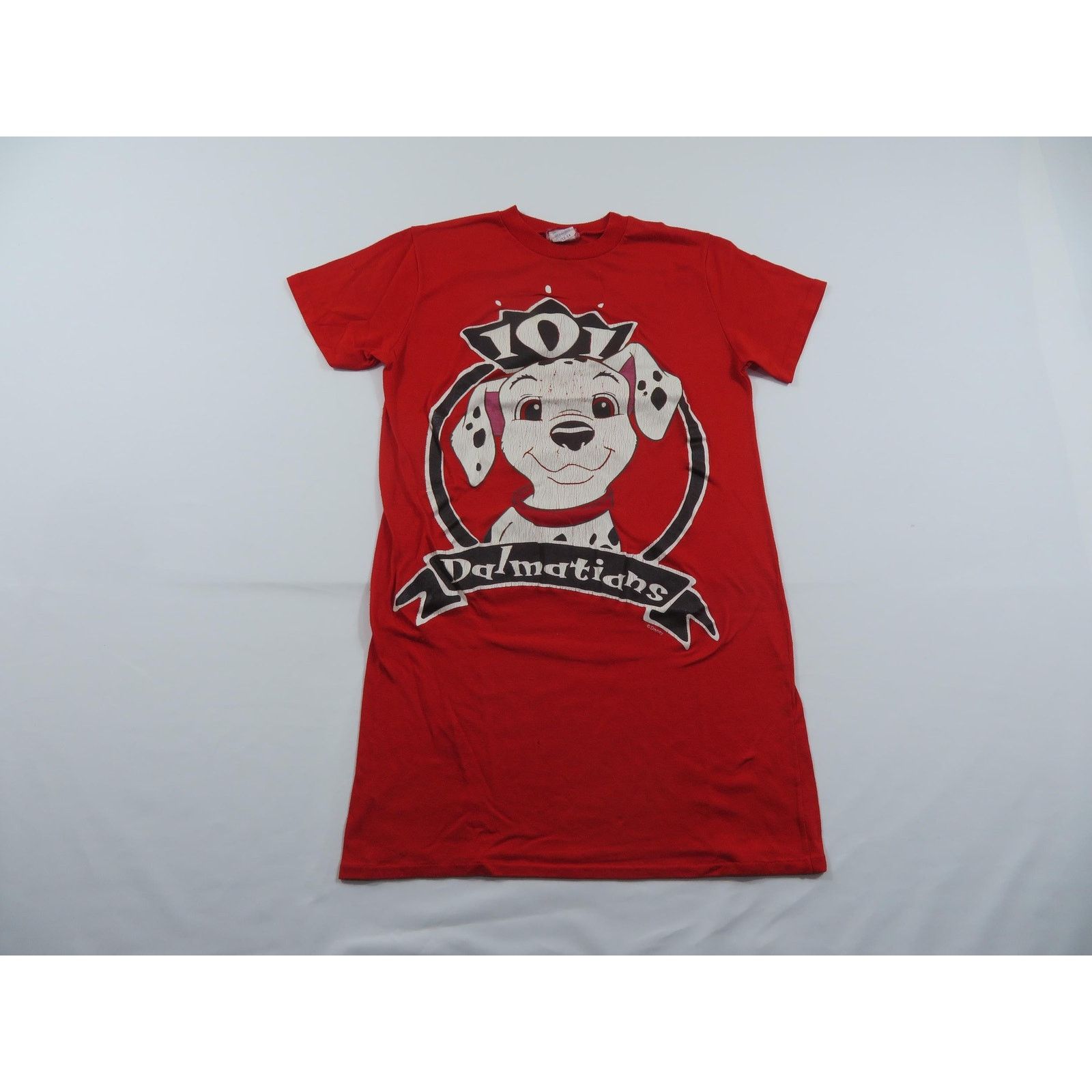 Disney Disney 101 Dalmations Youth Red Sleeper T-shirt Y 12-14 90s Size XL / US 12-14 / IT 48-50 - 1 Thumbnail