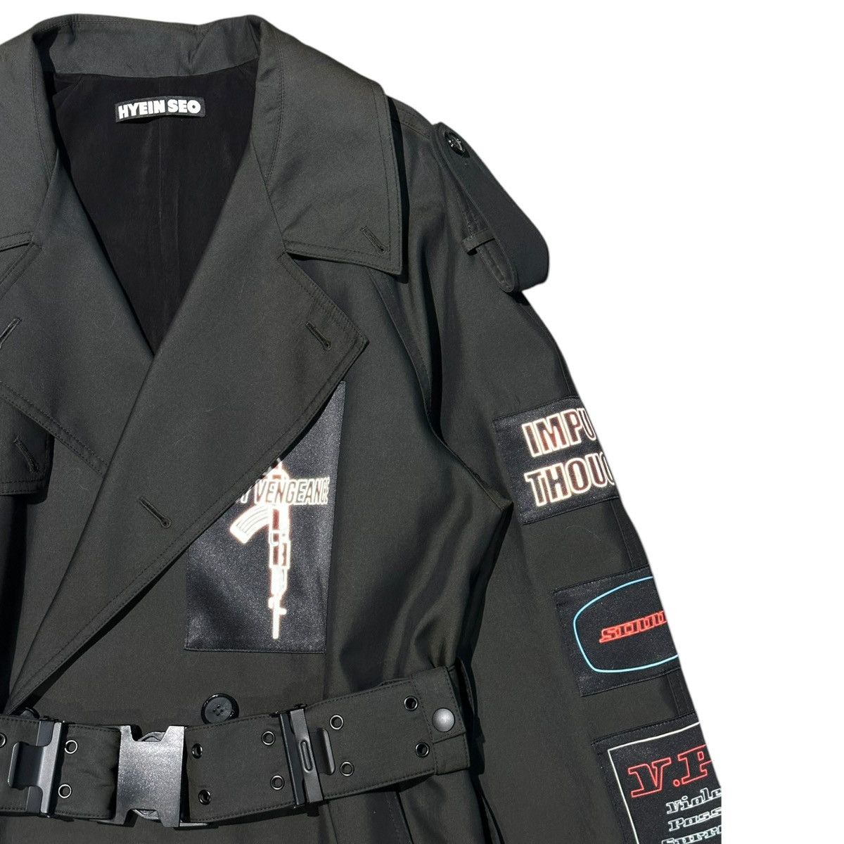Hyein Seo Utility belt patch trench coat Size US M / EU 48-50 / 2 - 2 Thumbnail