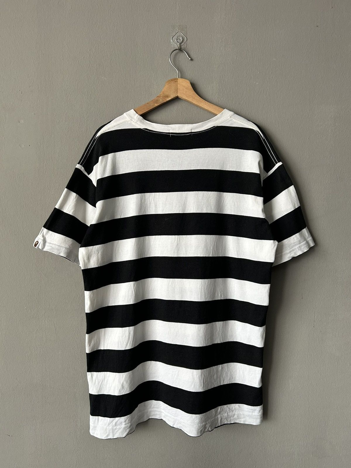 Bape Bape Star Stripe Tshirt Size US XL / EU 56 / 4 - 2 Thumbnail