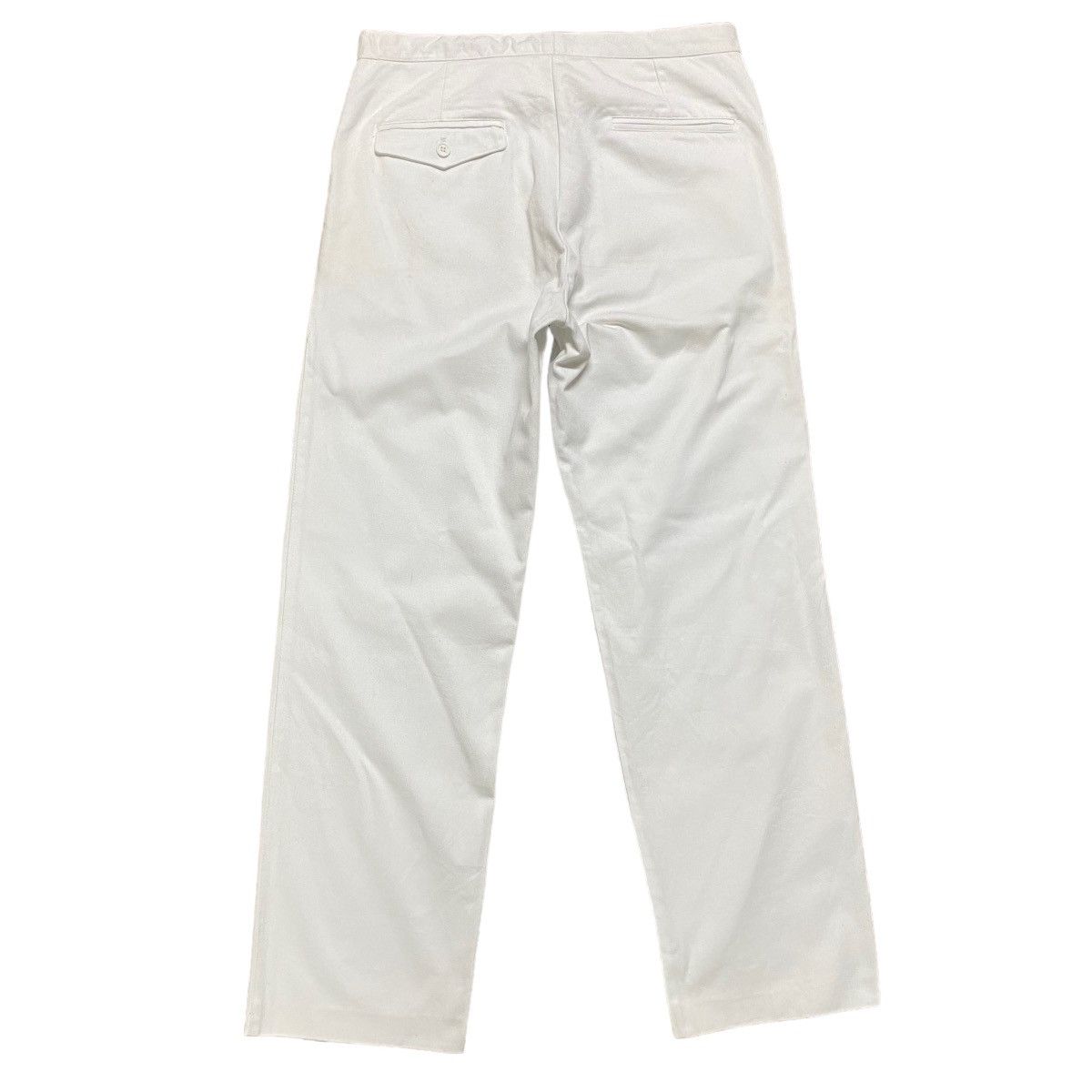 Anna Sui Anna Sui White Trouser Pants Size 30" / US 8 / IT 44 - 2 Thumbnail
