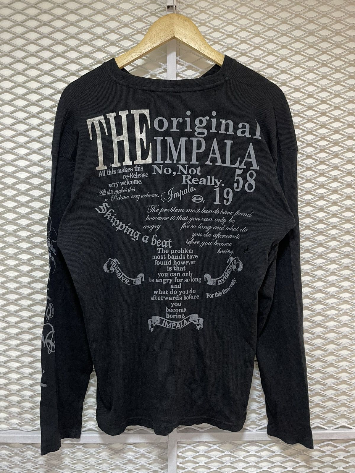 If Six Was Nine Japanese Impala LongSleeve Size US XL / EU 56 / 4 - 10 Thumbnail