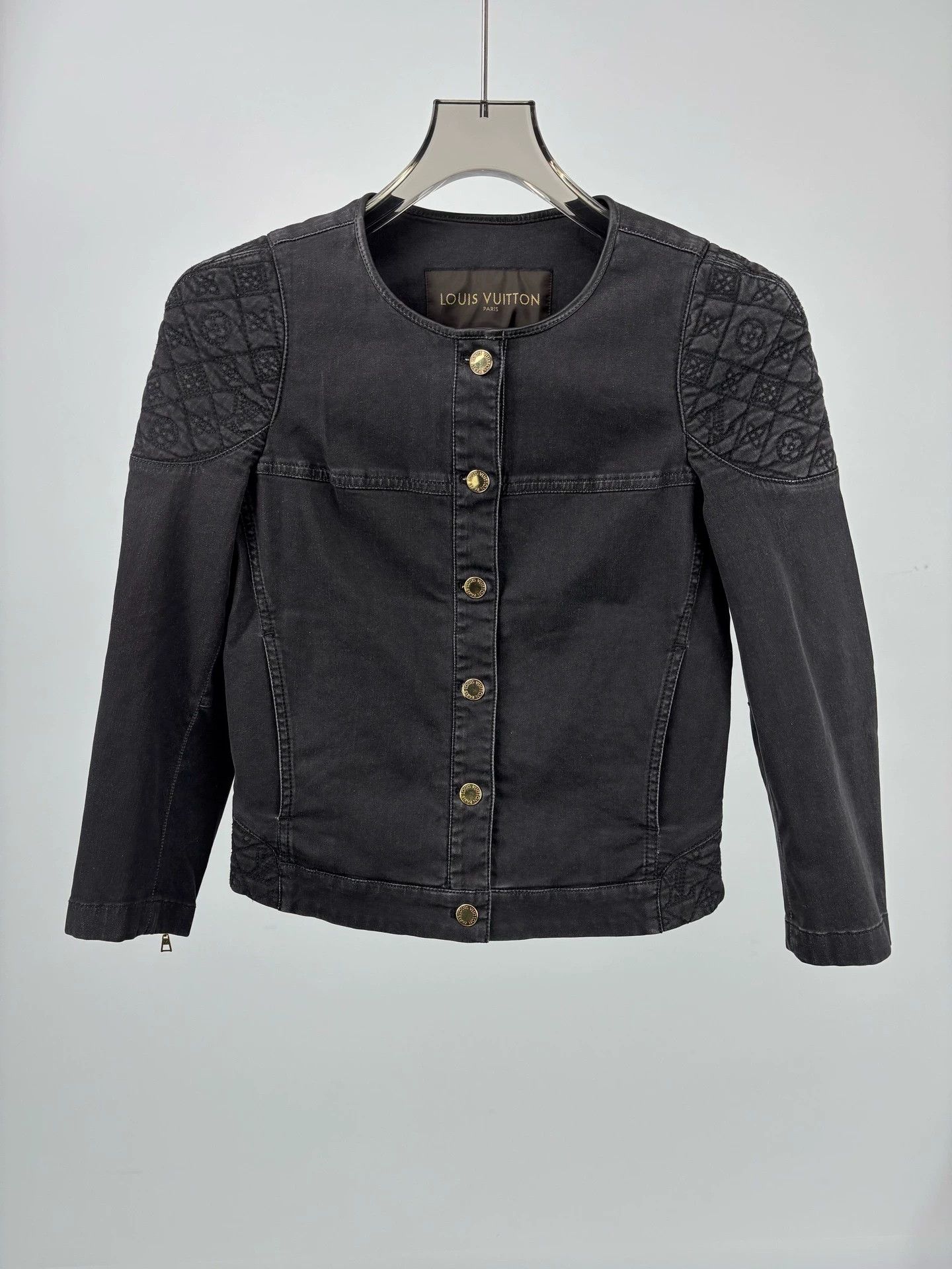 Louis Vuitton LOUIS VUITTON LV monogram patchwork denim jacket Size XS / US 0-2 / IT 36-38 - 1 Thumbnail