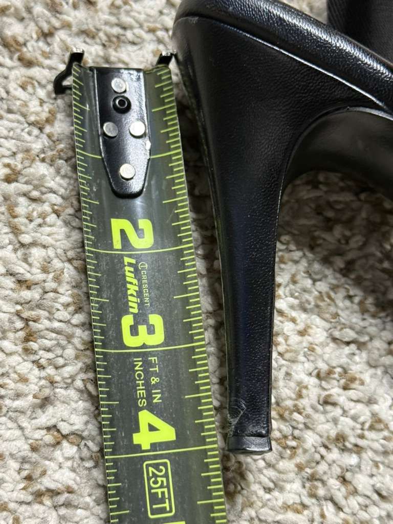 Gucci Gucci Black Ankle Tie High Heels - Size 9.5 Size US 9.5 / IT 39.5 - 6 Thumbnail