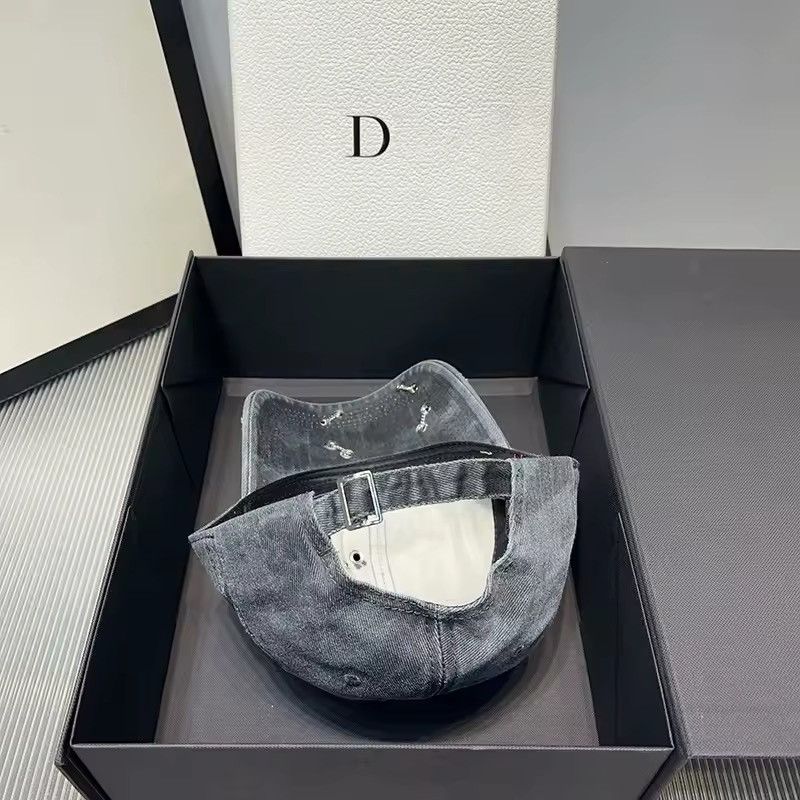 Other Washed Retro Vintage Style Distressed Baseball Cap Hat Size ONE SIZE - 3 Thumbnail