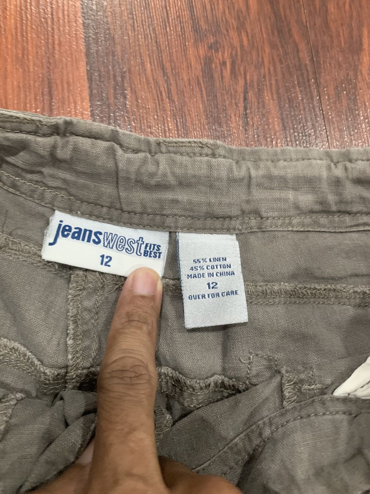 Japanese Brand Jeans West Loose Pants Size 36" / US 14 / IT 50 - 11 Thumbnail