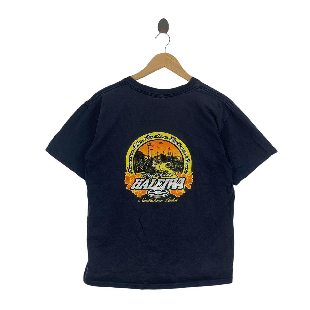 Vintage Vintage HALEIWA SURF TOWN Northshore Oahu Tee Shirt Size M / US 6-8 / IT 42-44 - 1 Thumbnail