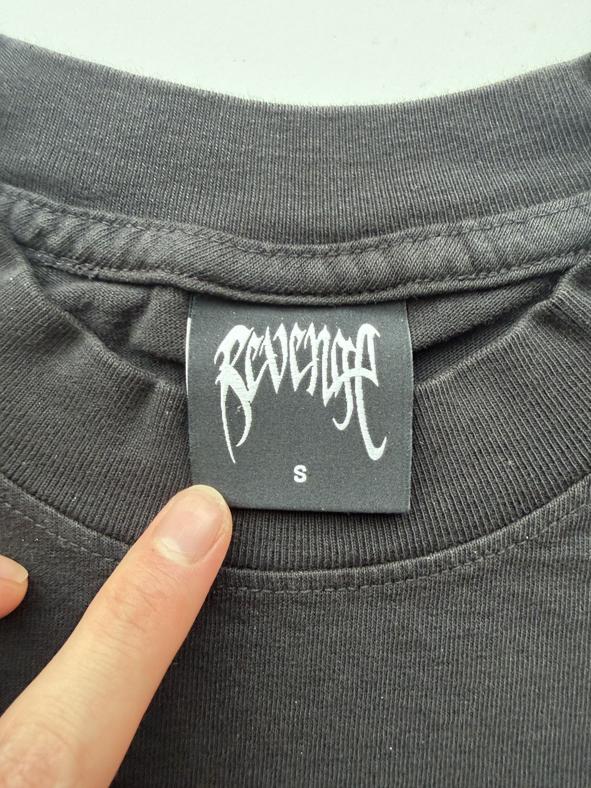 Revenge Revenge x Bapesta Black/Red T Shirt Size Small Size US S / EU 44-46 / 1 - 9 Thumbnail