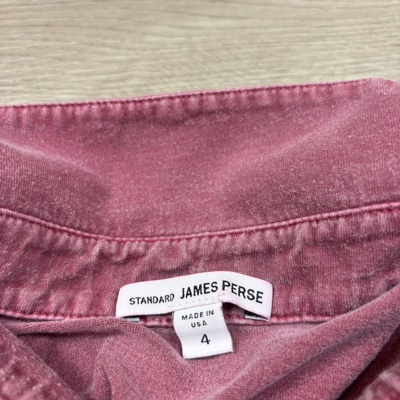 James Perse Standard James Perse Polo Shirt Men's 4/XL Minimalist Preppy Size US XL / EU 56 / 4 - 4 Thumbnail