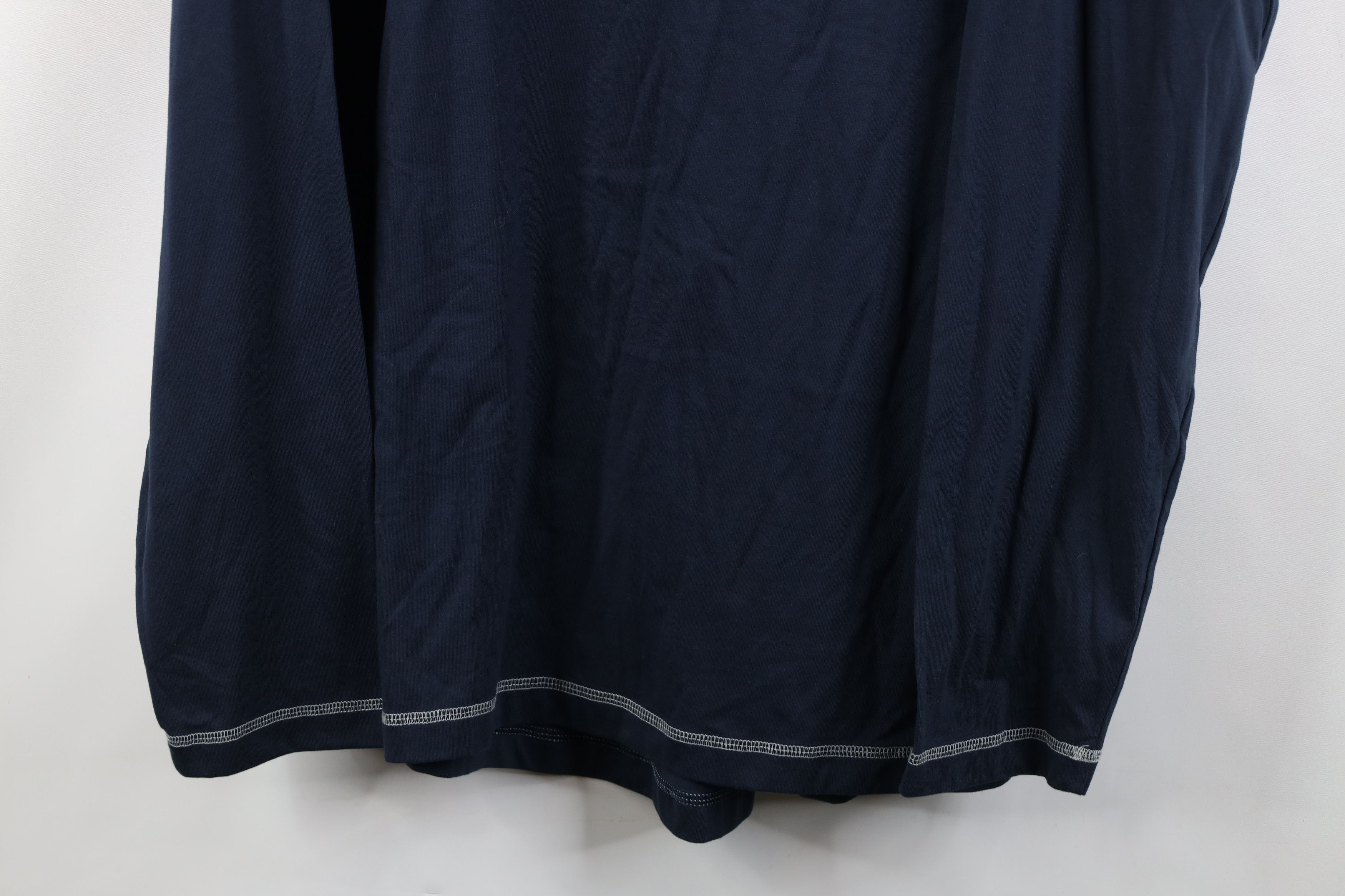 Ariat Ariat Rebar Long Sleeve Pocket T-Shirt Navy Blue Workwear Size US XL / EU 56 / 4 - 3 Thumbnail
