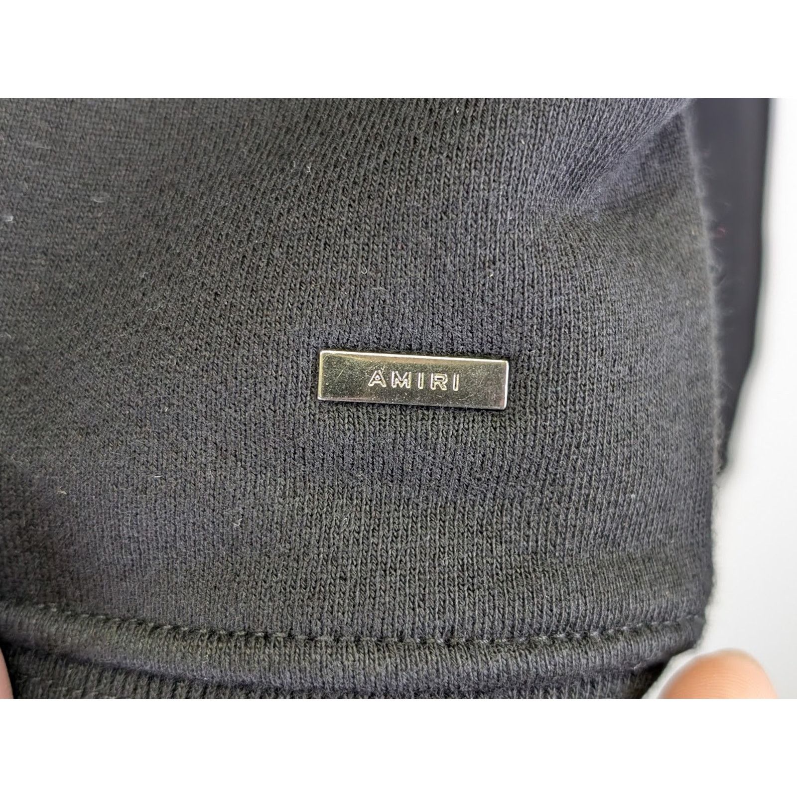 Amiri o1rshd1 MA Bar Embroidery Hoodie in Black XXL Size US XXL / EU 58 / 5 - 17 Thumbnail