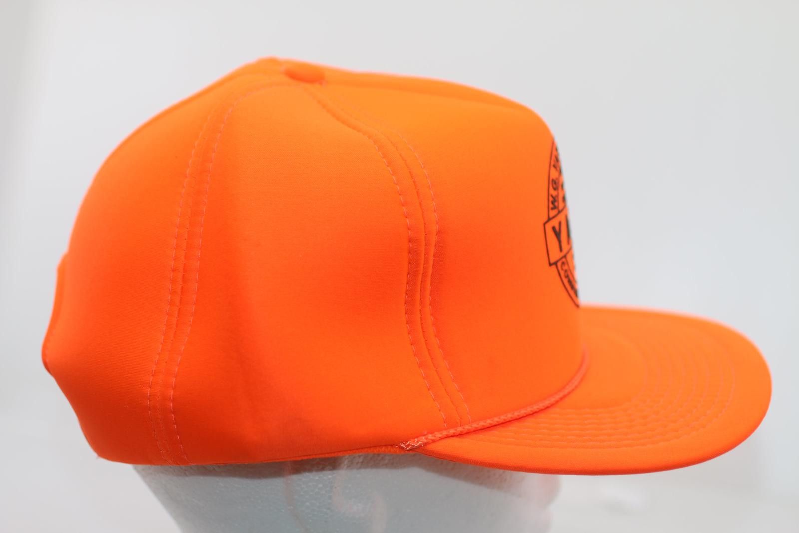 The Hundreds Vintage W.G. Yates & Sons Orange Safety Cap Construction #2 Size ONE SIZE - 5 Thumbnail