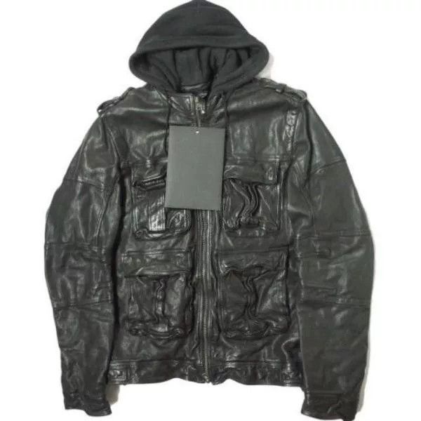 Neil Barrett Neil Barrett x Barneys New York M-65 Leather Jacket Size US XS / EU 42 / 0 - 1 Thumbnail