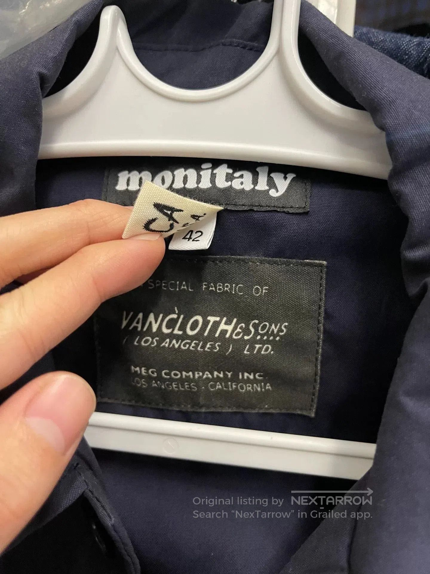 Monitaly Monitaly Navy Single. Size US XS / EU 42 / 0 - 2 Thumbnail