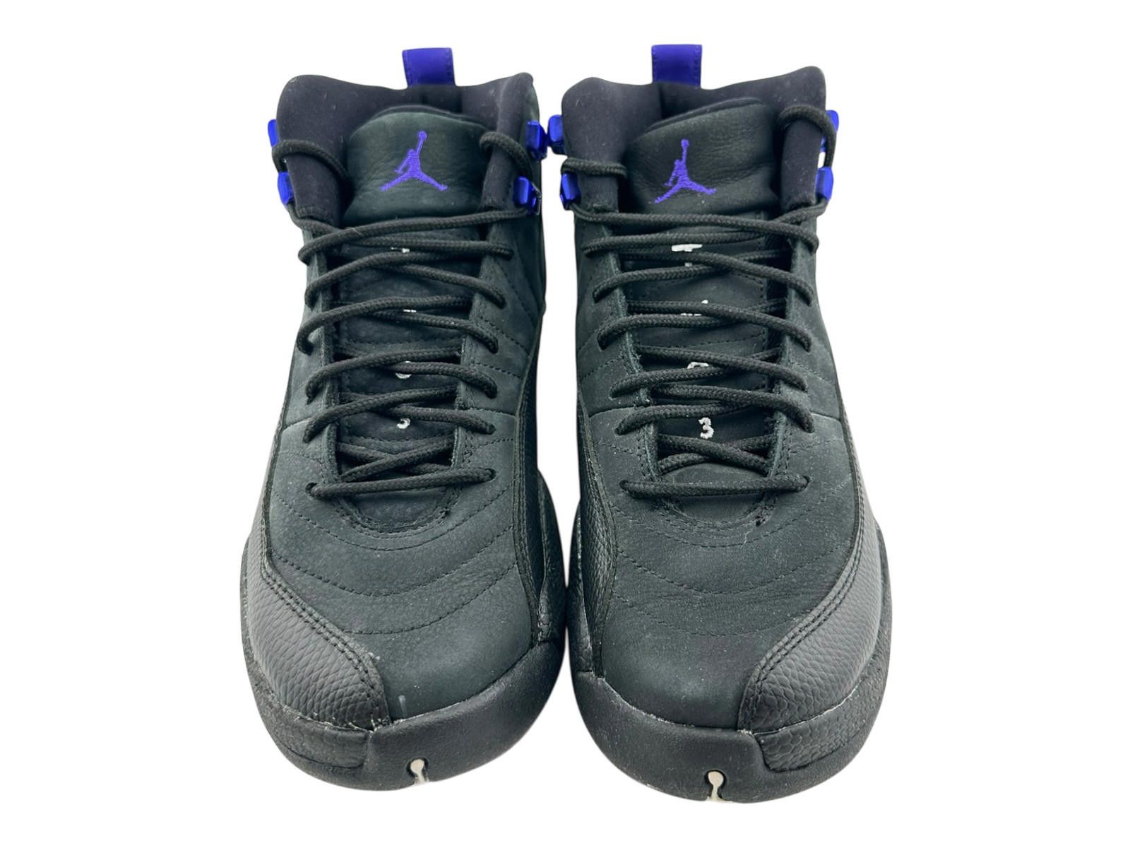 Jordan Brand Air Jordan 12 Black Dark Concord 6Y Used OG Box DH0905-005 Size US 6 / EU 39 - 2 Thumbnail