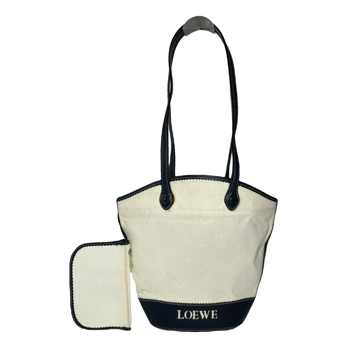 Loewe Puzzle White Leather Handbag Size ONE SIZE - 1 Thumbnail