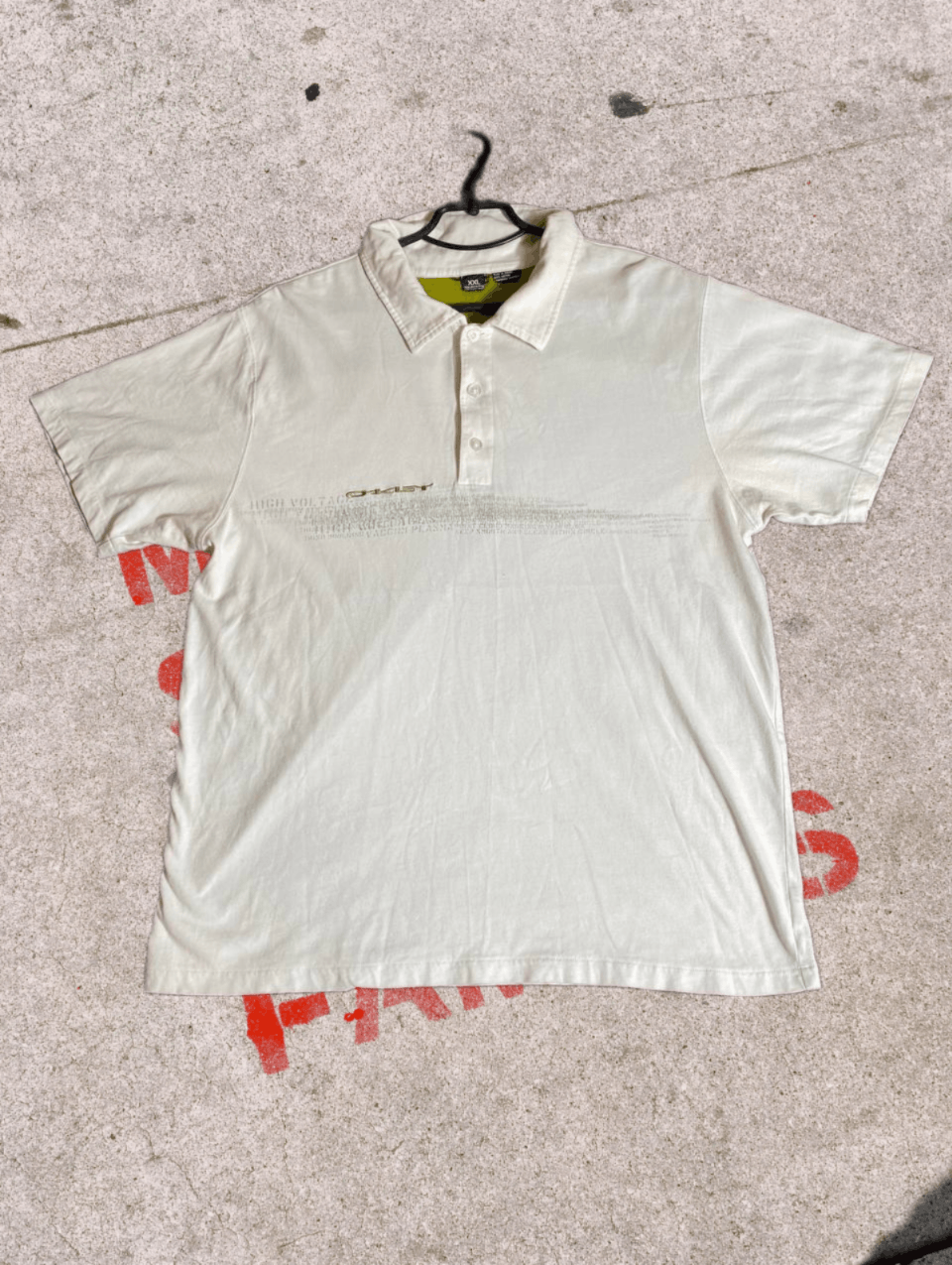 Oakley × Vintage Vintage Oakley 90s T-shirt Polo Y2K shirt Size US XXL / EU 58 / 5 - 1 Thumbnail