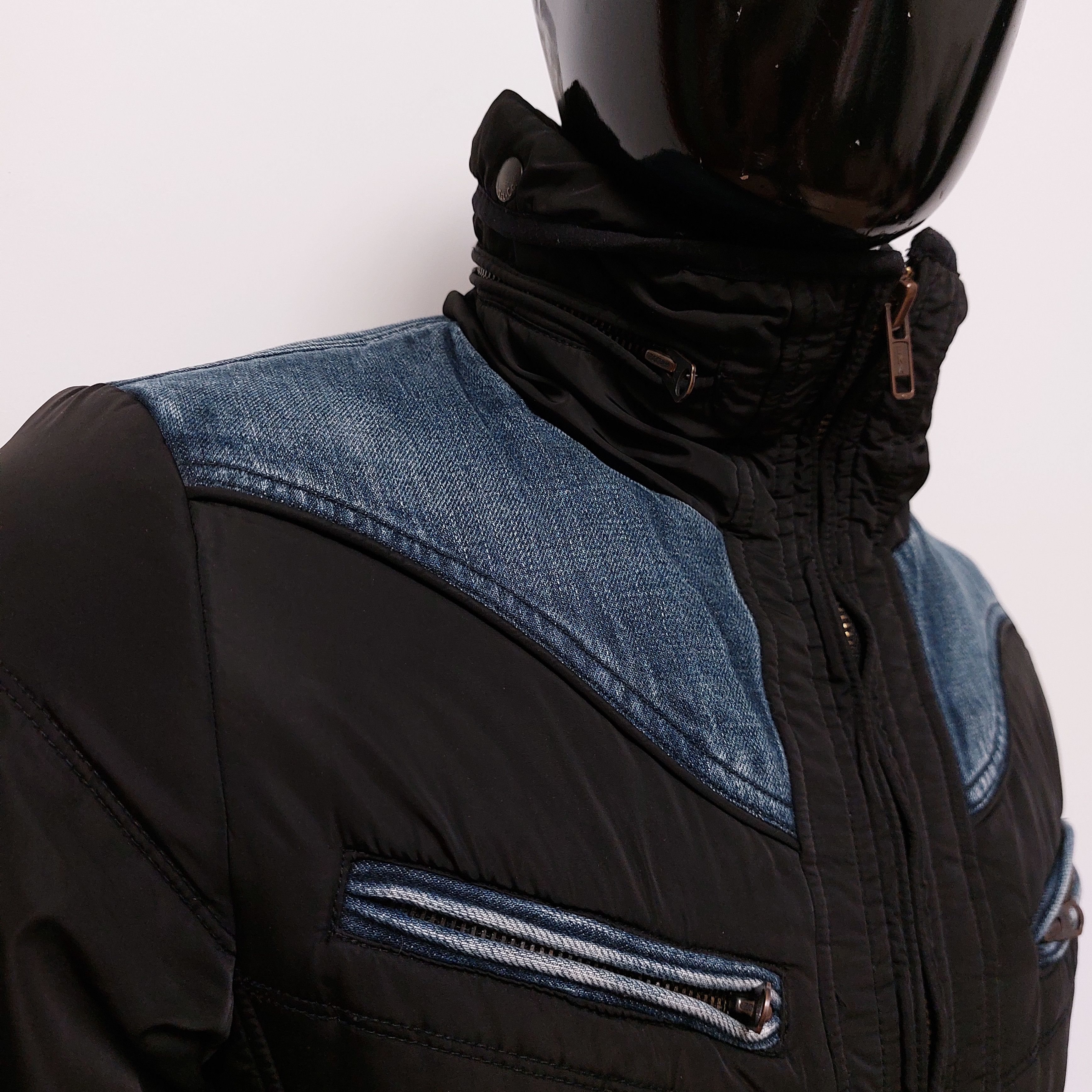 Diesel 90s y2k vintage Diesel Teflon jacket RR55 Edition Size US L / EU 52-54 / 3 - 2 Thumbnail
