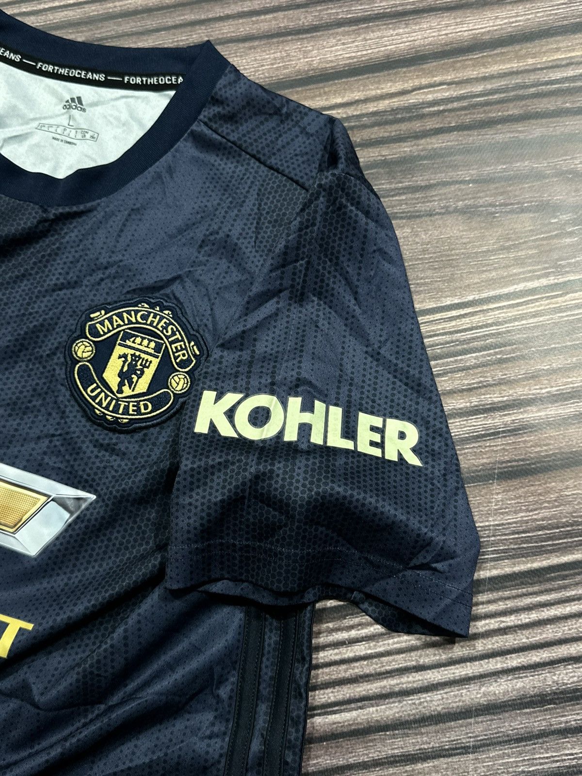Nike Vintage Adidas Jersey Manchester United 2018/2019 Size US L / EU 52-54 / 3 - 8 Thumbnail