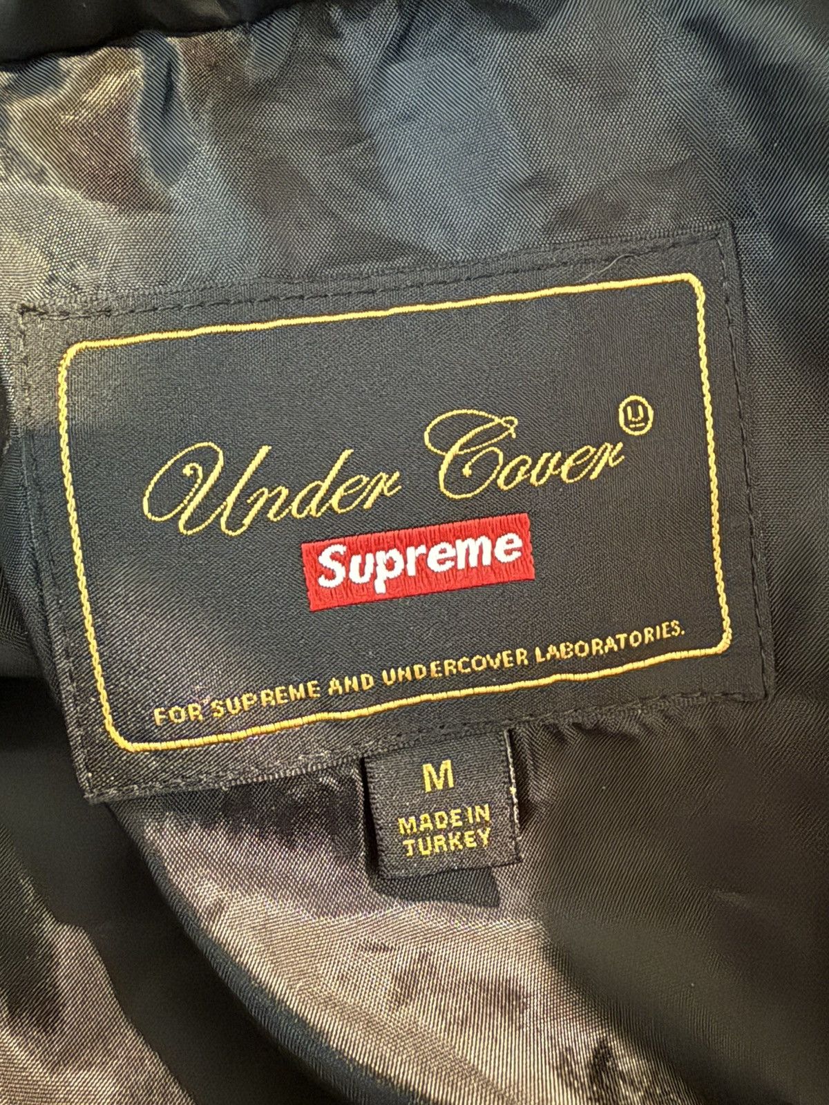 Supreme × Undercover Surpeme Undercover Studded Puffer Jacket Size US M / EU 48-50 / 2 - 8 Thumbnail