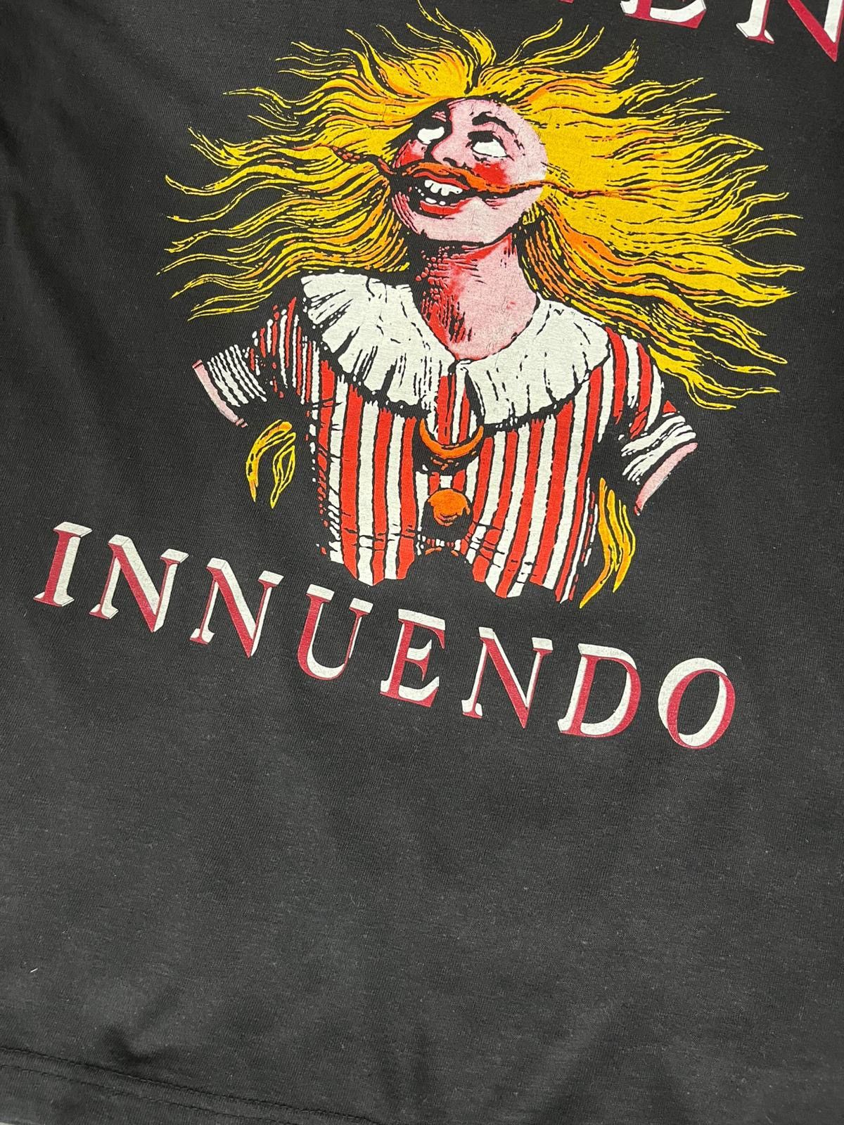 Band Tees Queen 1991 Innuendo Vintage Tshirt Music Album RARE Freddie Size US M / EU 48-50 / 2 - 4 Thumbnail