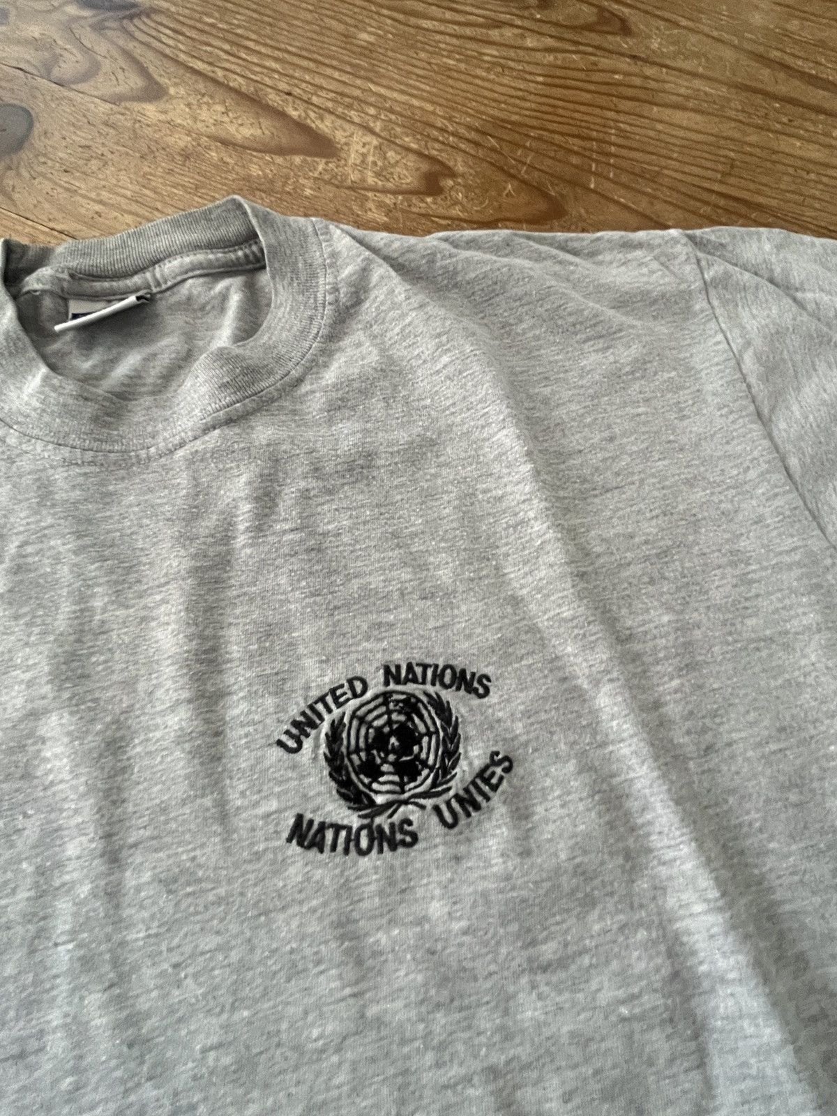 Jerzees United Nations (UN) vintage tee Size US XL / EU 56 / 4 - 2 Thumbnail