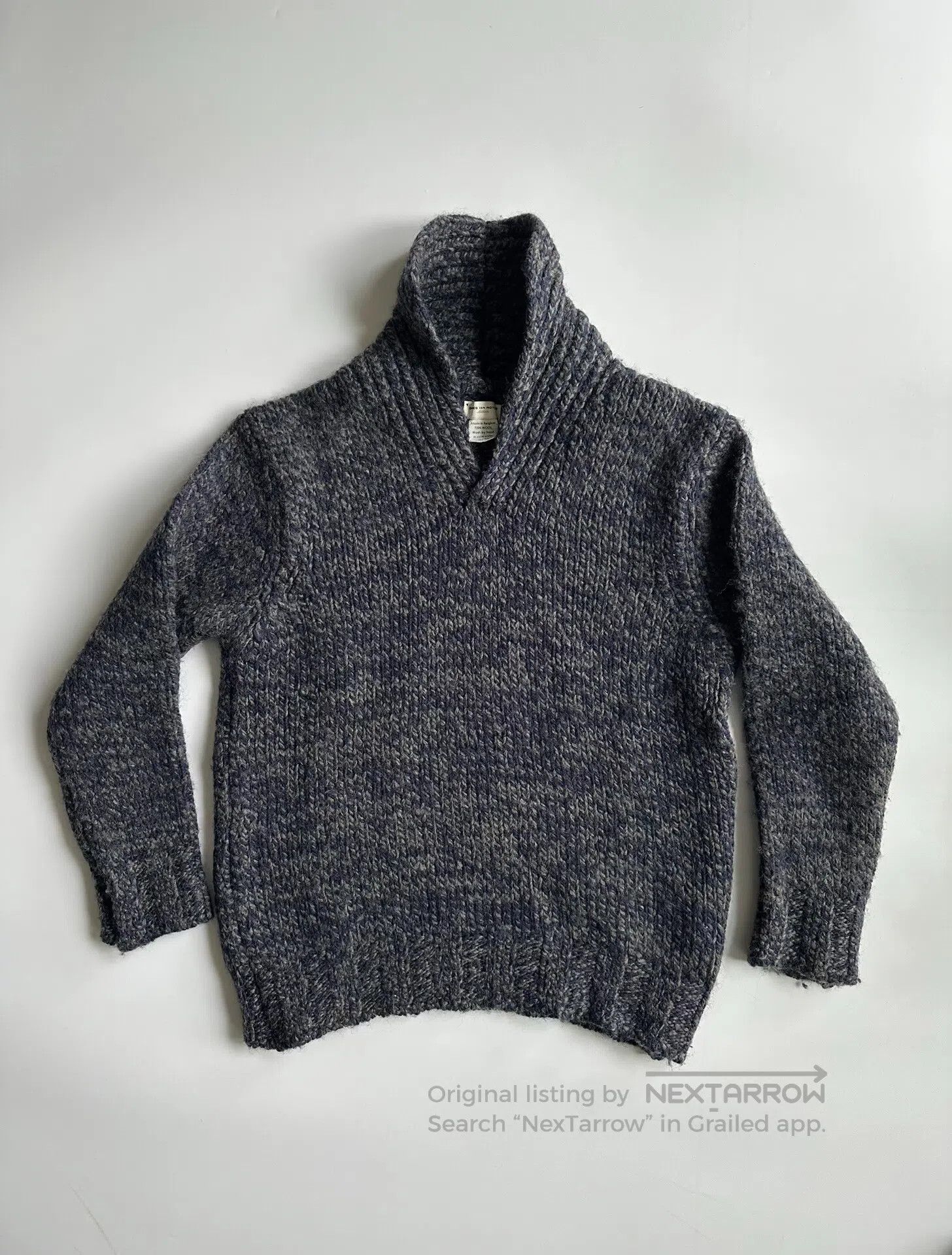 Dries Van Noten DRIES VAN NOTEN Leica Period 3D Collar Sweater| Size US M / EU 48-50 / 2 - 1 Thumbnail