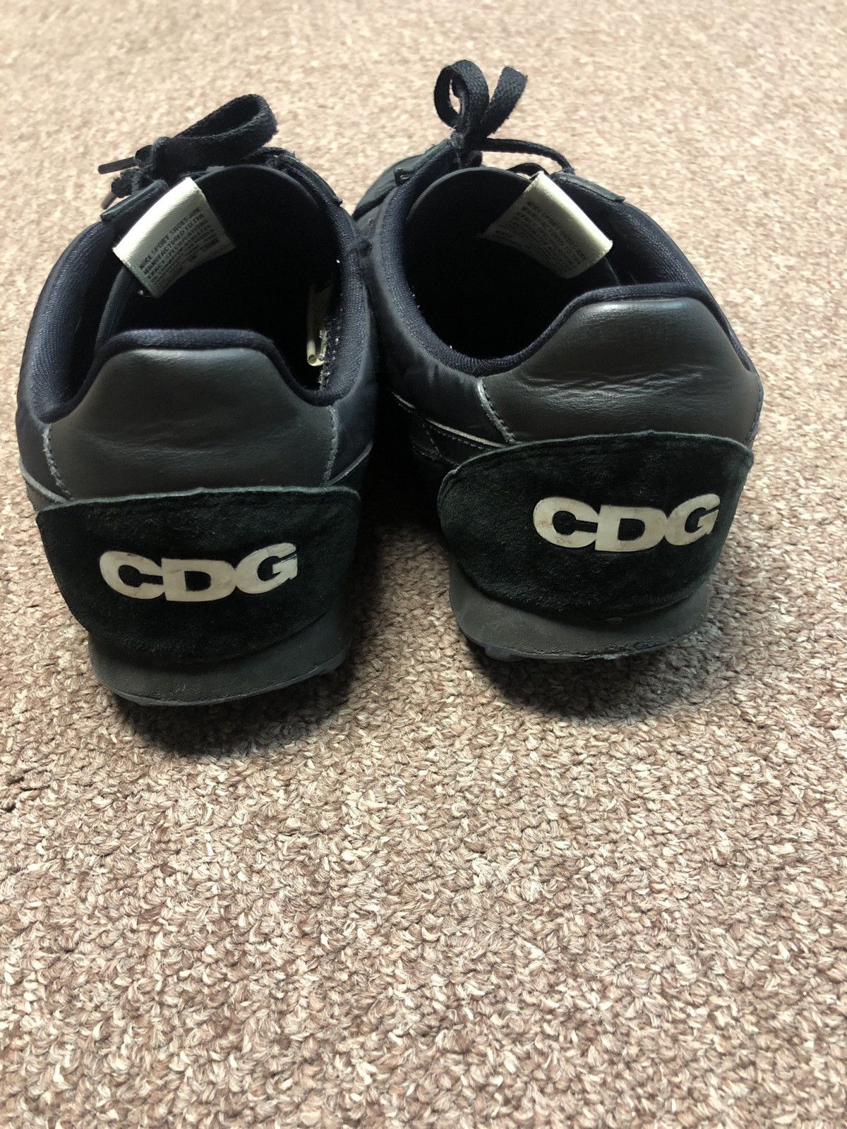 Comme des Garcons × Junya Watanabe × Nike CDG Black Nike Waffle Racer Size US 15 / EU 48 - 4 Thumbnail