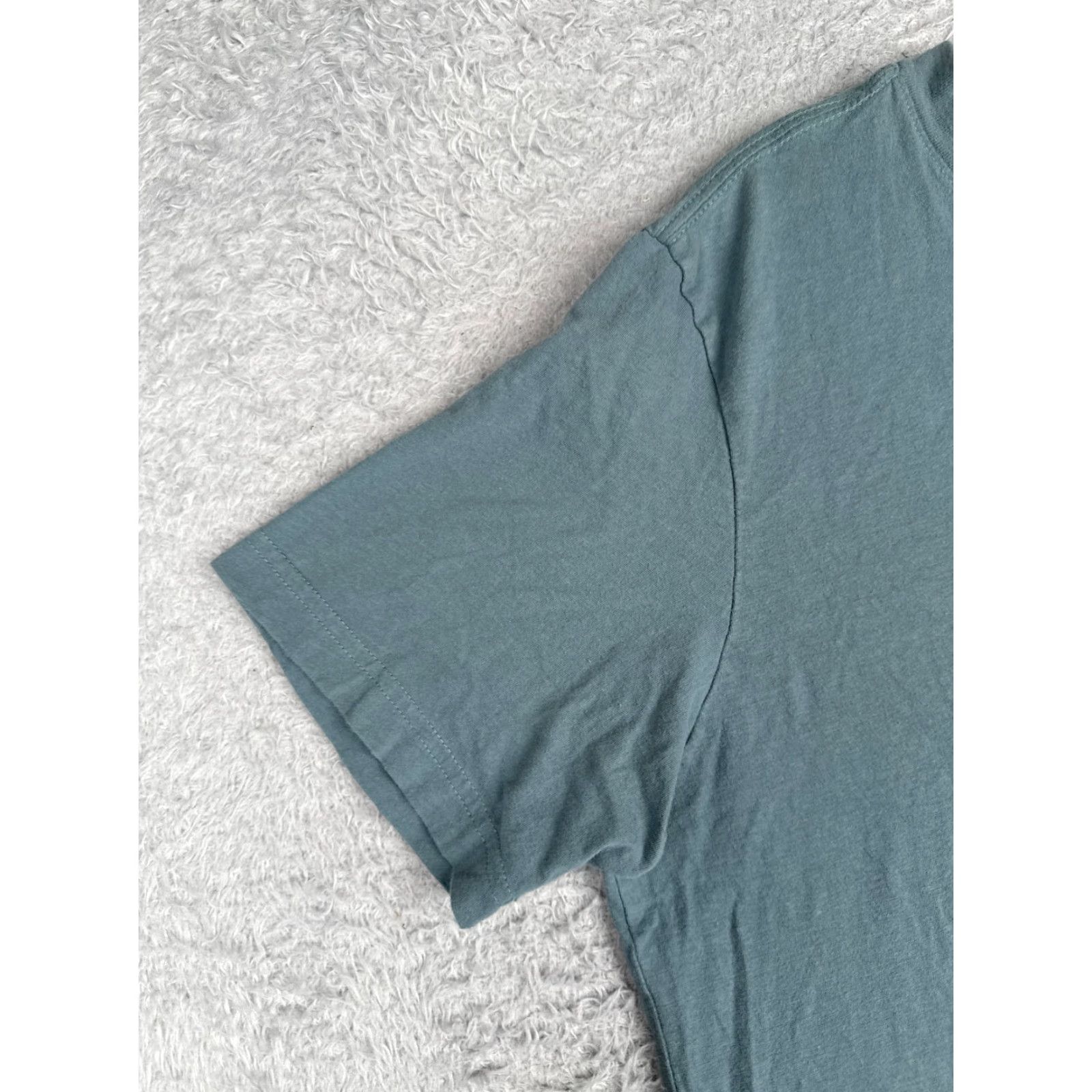 The North Face VINTAGE The North Face Shirt Men Large Blue Short Sleeve Crew Neck 100% Cotton READ Size US L / EU 52-54 / 3 - 3 Thumbnail