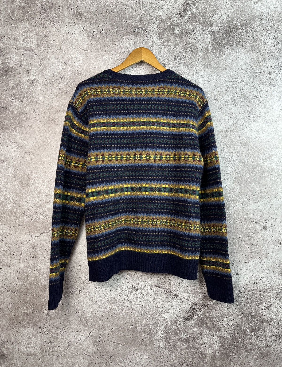 Polo Ralph Lauren Fair Isle Woollen Jumper Size US L / EU 52-54 / 3 - 2 Thumbnail