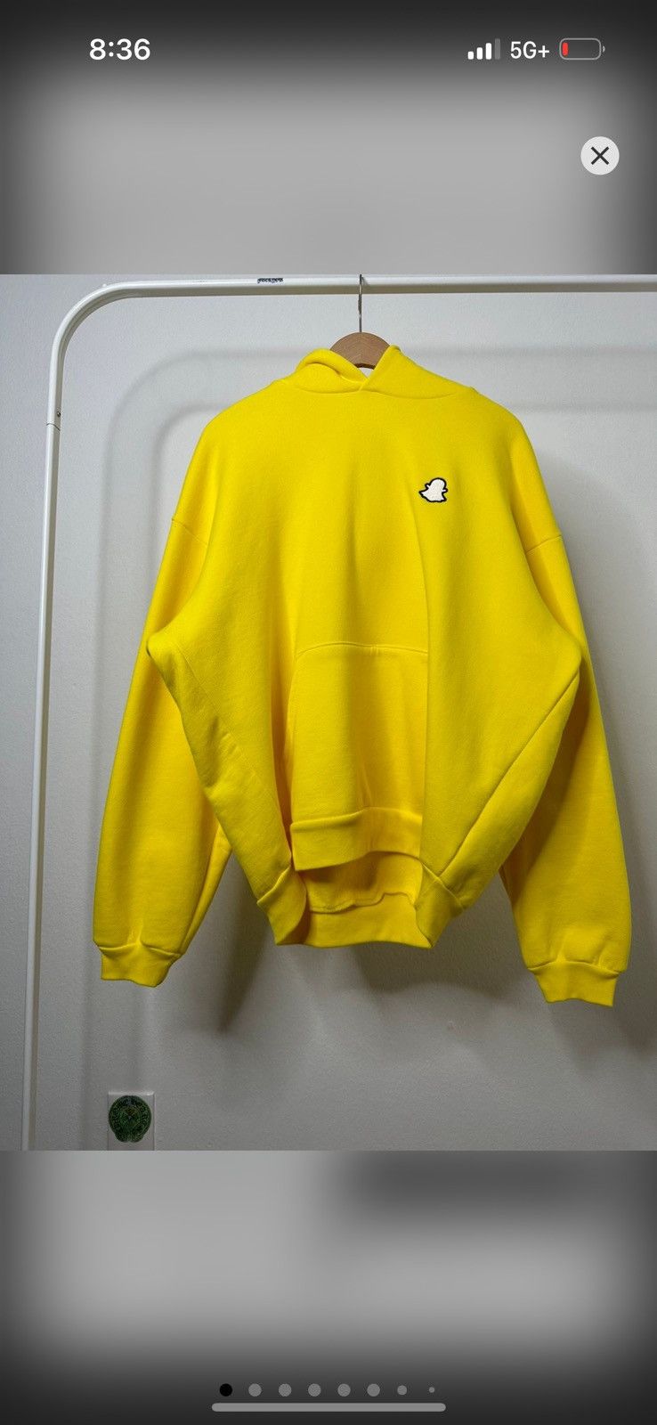 Madhappy 💛Madhappy💛Snapchat Boxy Fit Hoodie Size small Size US XS / EU 42 / 0 - 4 Thumbnail