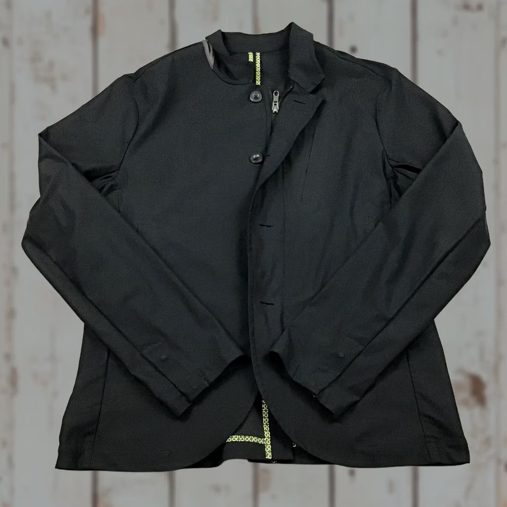 Lululemon Lululemon Jacket Men Medium Black Mobility Blazer Performance Button Up M Size 40R - 1 Thumbnail