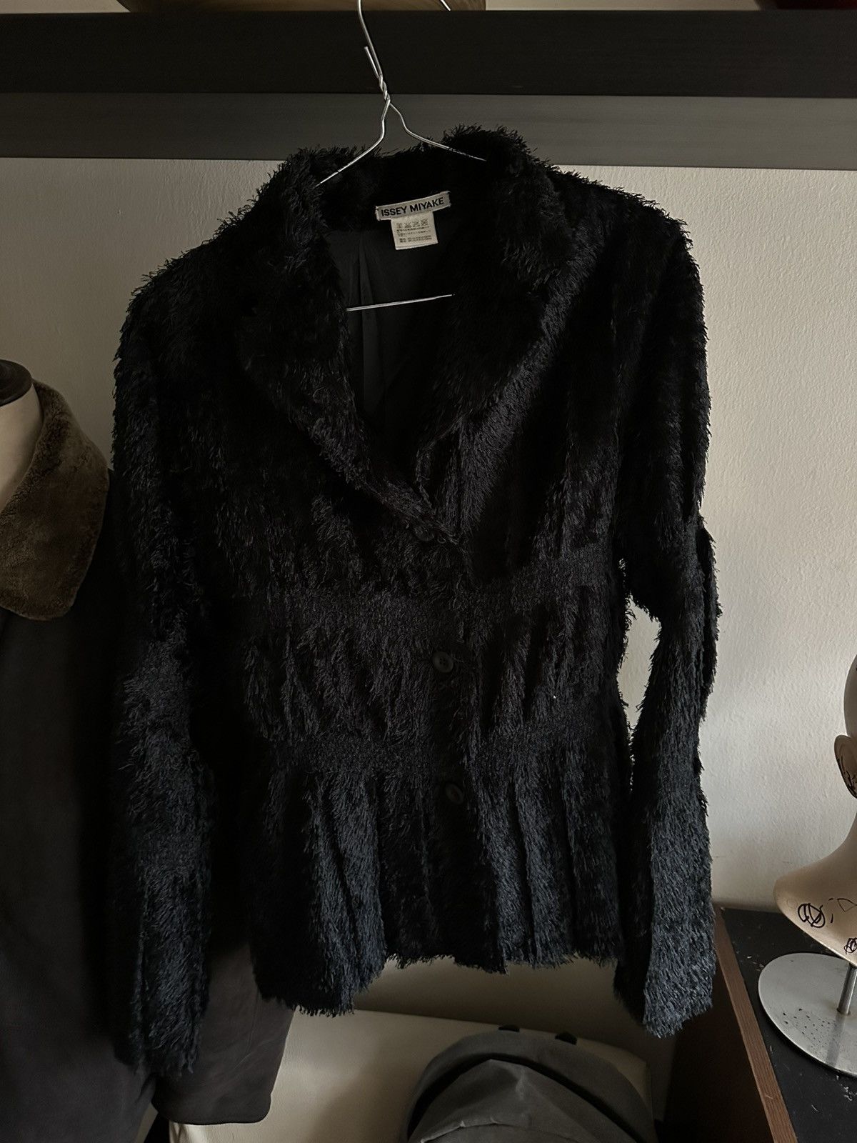 Issey Miyake 1990s Issey Miyake Fur Jacket Size M / US 6-8 / IT 42-44 - 9 Thumbnail