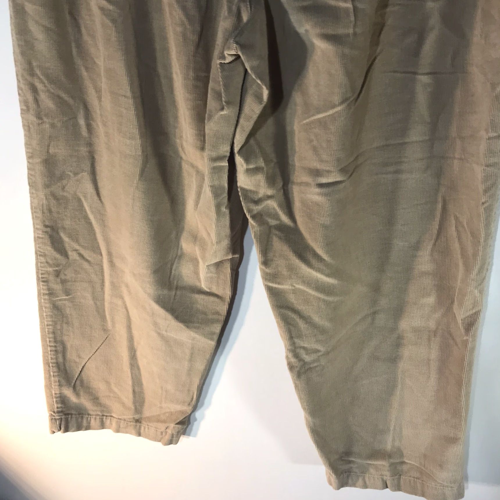 Vintage VINTAGE Cabin Creek Women's Pants Size 16P Beige Cotton Straight Leg Casual Workwear Size 38" / US 16 / IT 52 - 6 Thumbnail