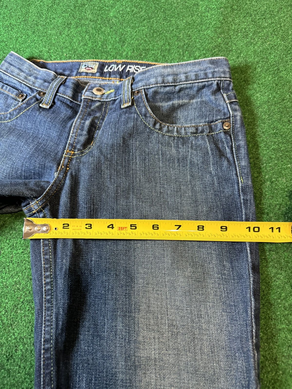 Vintage Vtg Y2K Low Rise Cruel Girl Slim Bootcut Flare 28x31 Jeans Size 28" / US 6 / IT 42 - 10 Thumbnail