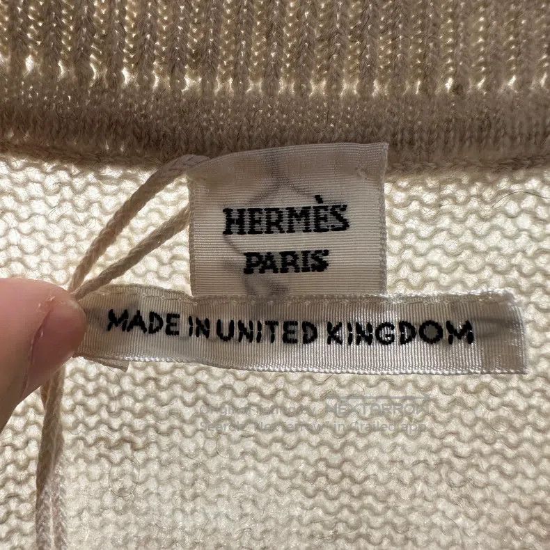 Hermes Hermes Logo Buckle Cashmere Knitwear Size XS / US 0-2 / IT 36-38 - 3 Thumbnail
