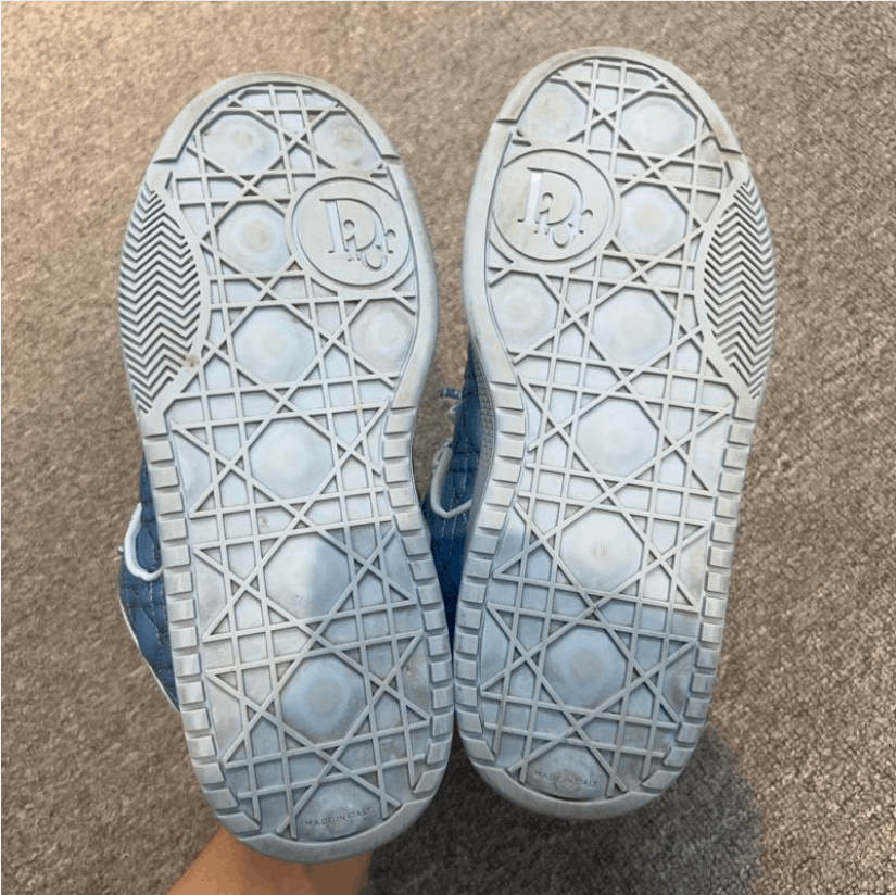 Dior ERL x DIOR B9S Blue Sneakers Men's 42 Size US 9 / EU 42 - 2 Thumbnail