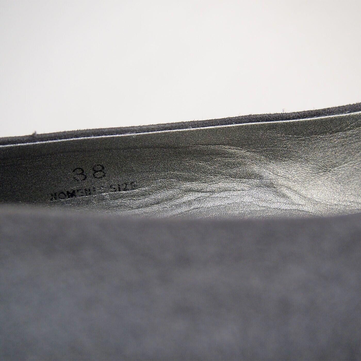 Hogan Hogan Mid Heel Platform Pumps Gray Suede US 8 EU 38 Size US 8 / IT 38 - 9 Thumbnail