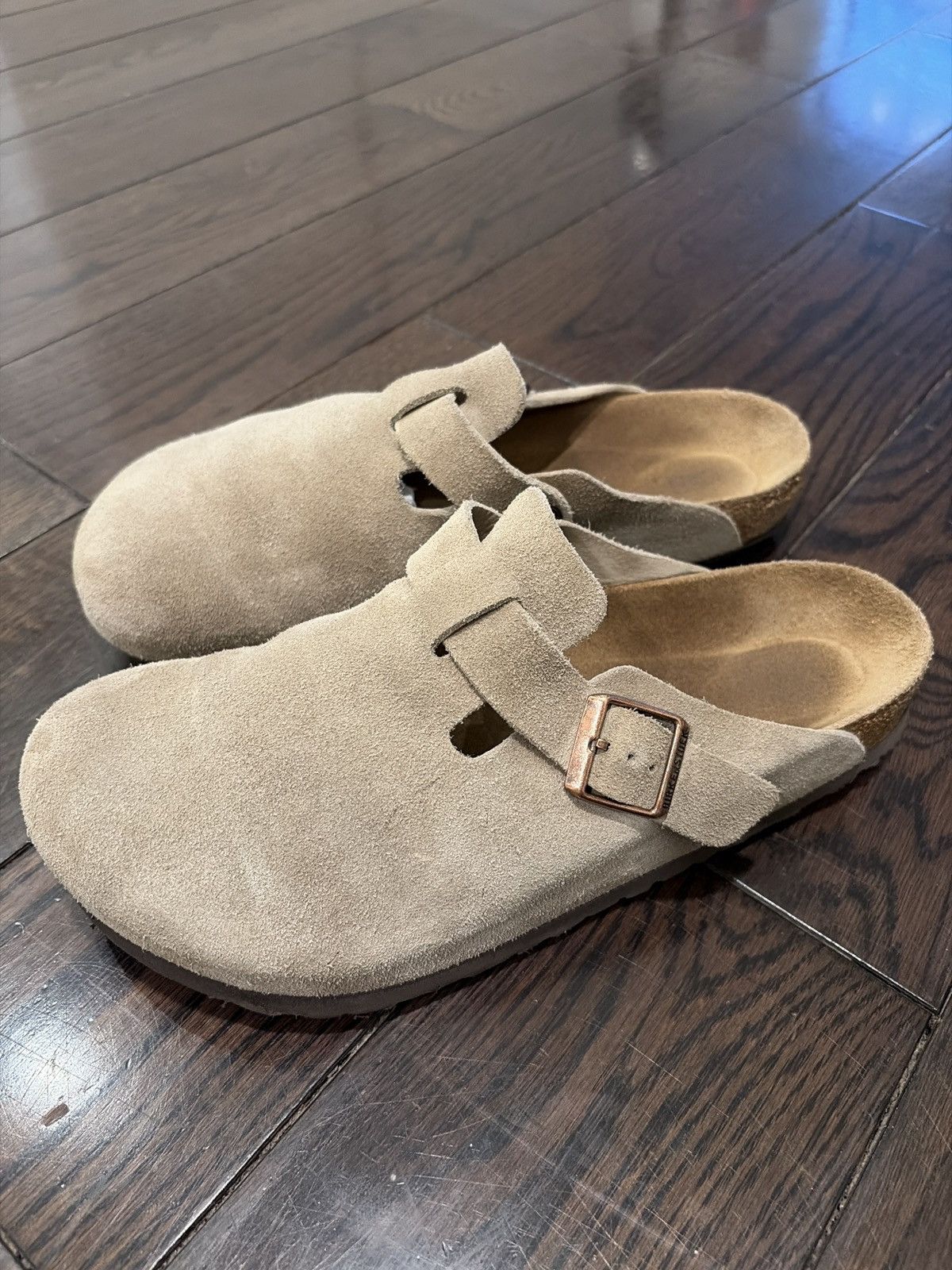 Birkenstock Birkenstock Boston (beige) Size US 11 / EU 44 - 2 Thumbnail