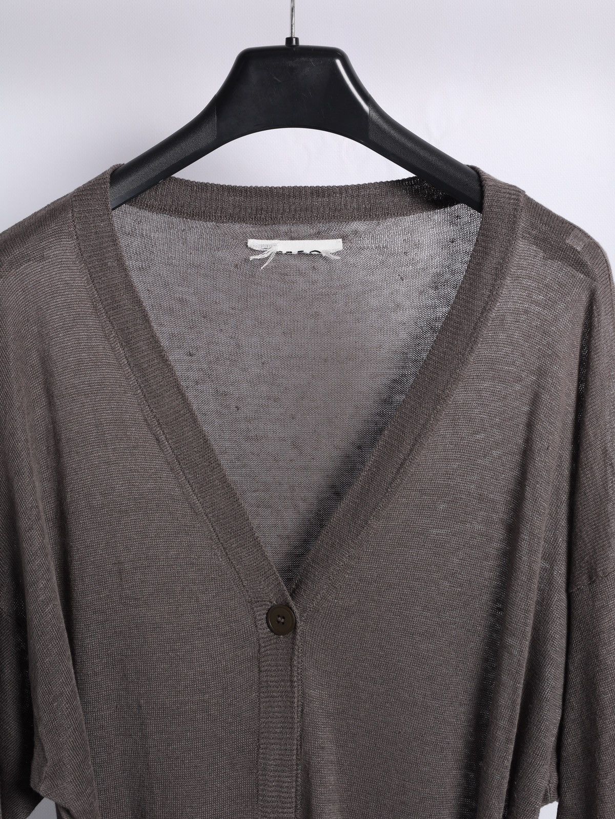 Maison Margiela MM6 Maison Margiela Linen Long Cardigan Dress With Belt Size S / US 4 / IT 40 - 7 Thumbnail
