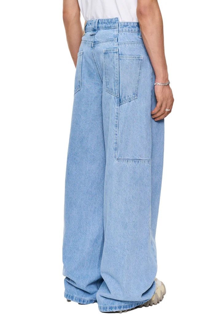 Designer Really Baggy SUMMER JEANS (Retails for $130) Size US 32 / EU 48 - 2 Thumbnail