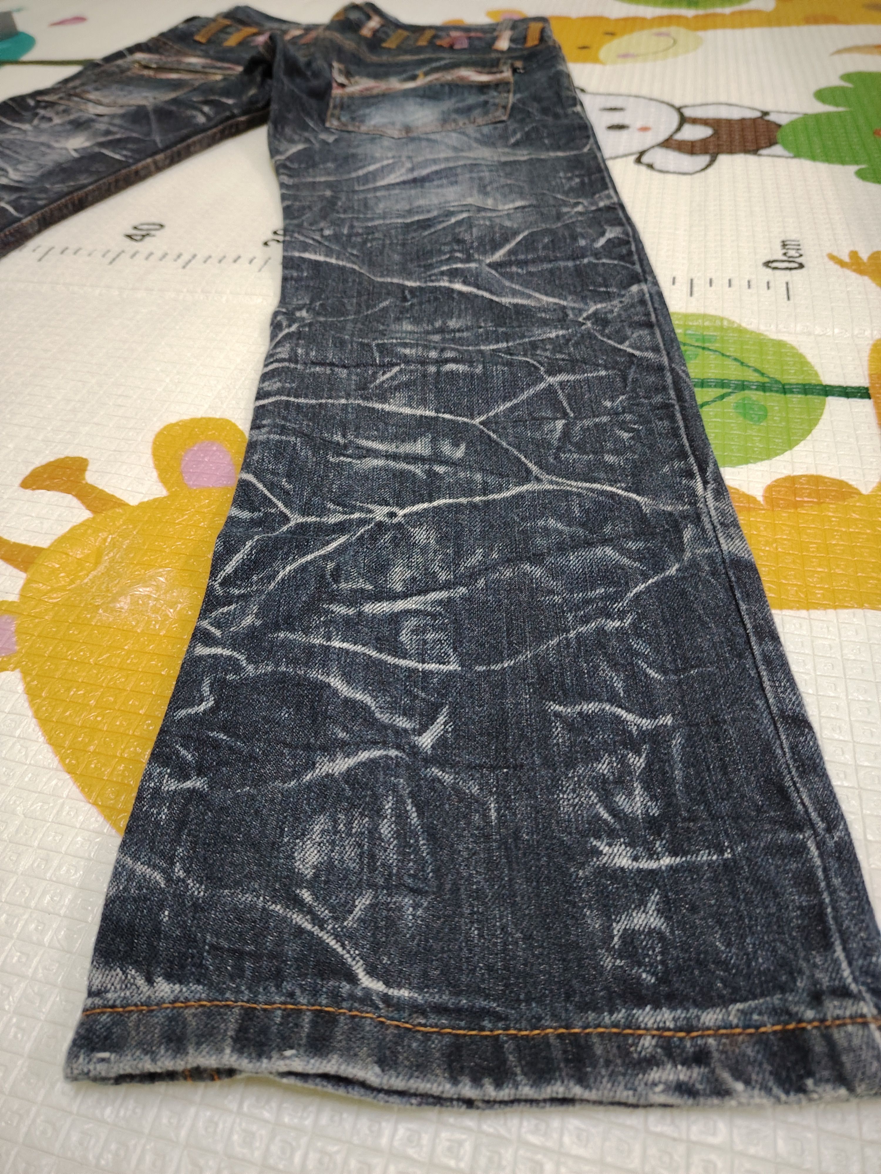 Kapital Nylaus Double Waist Denim Jeans Size US 30 / EU 46 - 6 Thumbnail