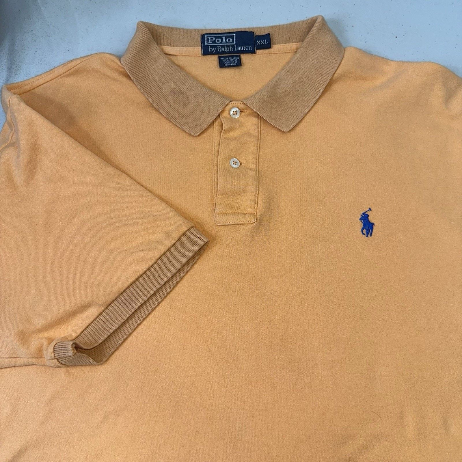 Ralph Lauren Polo Ralph Lauren Men's Polo Shirt orange 2XL US short slv. Size US XXL / EU 58 / 5 - 1 Thumbnail