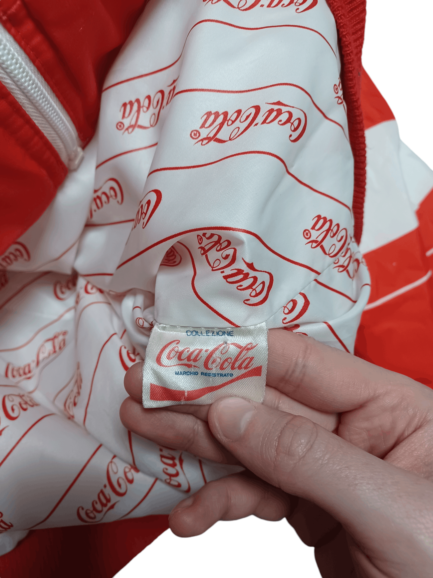 Coca Cola COCA COLA VINTAGE 90S MADE IN ITALY OPTI FIRE JACKET Size US M / EU 48-50 / 2 - 7 Thumbnail