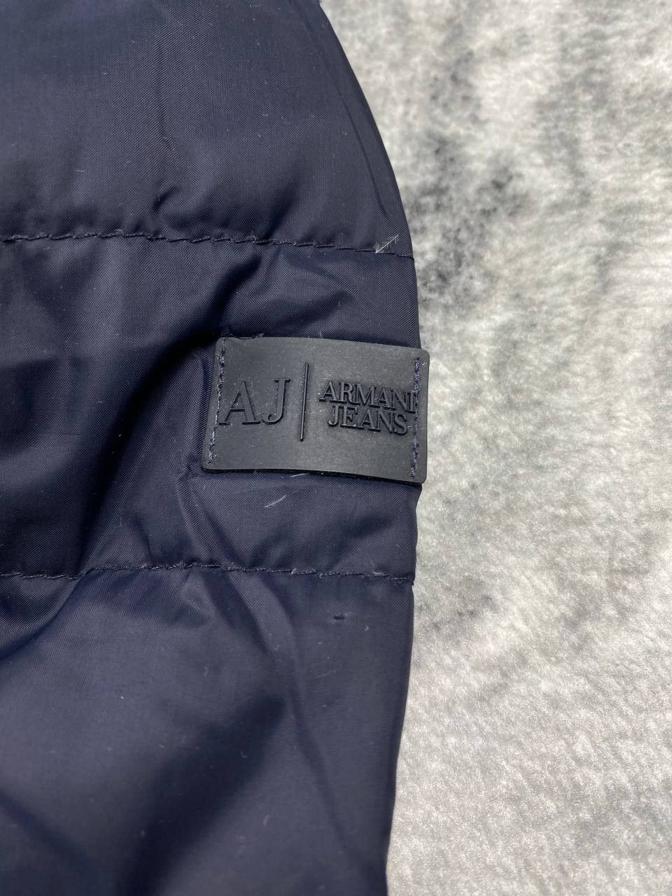Armani Armani Jeans Down Jacket Men Size 50 Blue Size US M / EU 48-50 / 2 - 3 Thumbnail