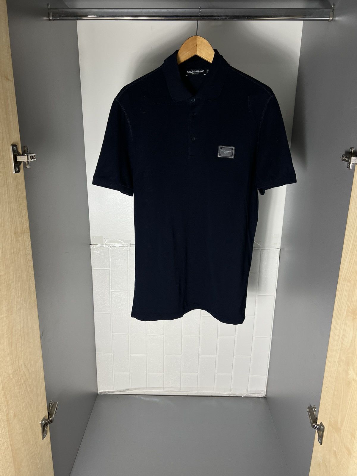 Dolce & Gabbana VINTAGE DOLCE & GABBANA ITALIAN DESIGNER POLO CASUAL CLASSIC Size US L / EU 52-54 / 3 - 1 Thumbnail