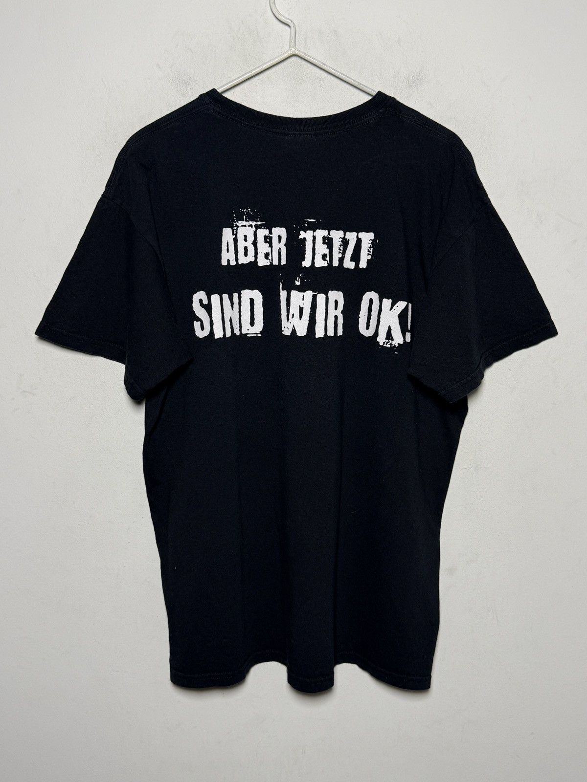 Band Tees Vintage black SCHIZOPHREN graphic T-shirt Size US L / EU 52-54 / 3 - 4 Thumbnail