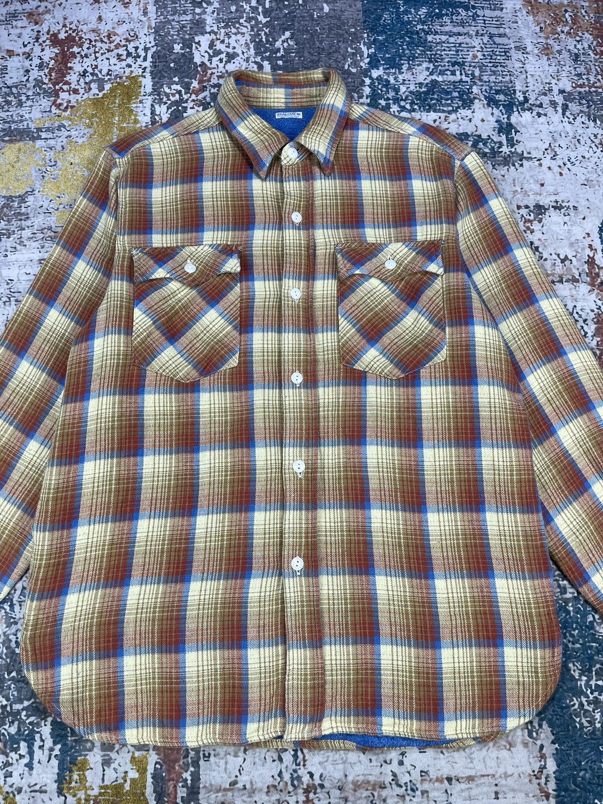 Sugar Cane Vtg Sugar Cane Blanket Lining Flannel Shirts Size US M / EU 48-50 / 2 - 2 Thumbnail