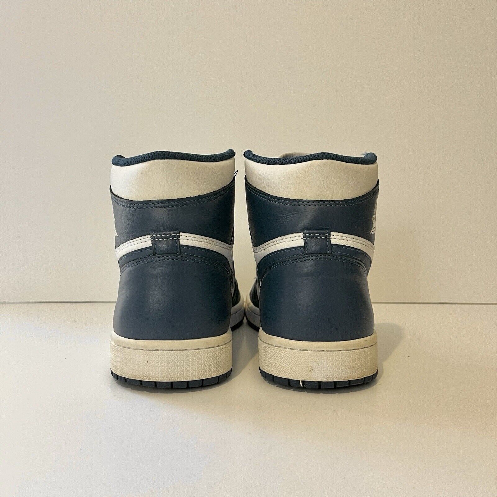 Jordan Brand 2016 Nike Air Jordan Retro 1 I OG Storm Blue 555088-127 10 Size US 10 / EU 43 - 5 Thumbnail
