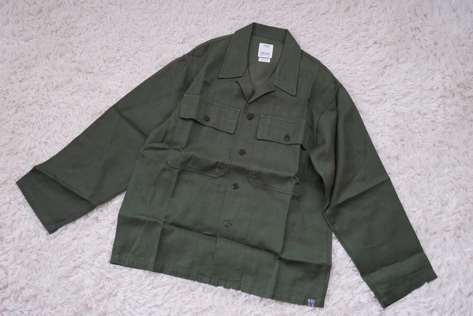 Visvim visvim 22ss CARDWELL SHIRT L/S Wool Linen new 3 Size US L / EU 52-54 / 3 - 1 Thumbnail